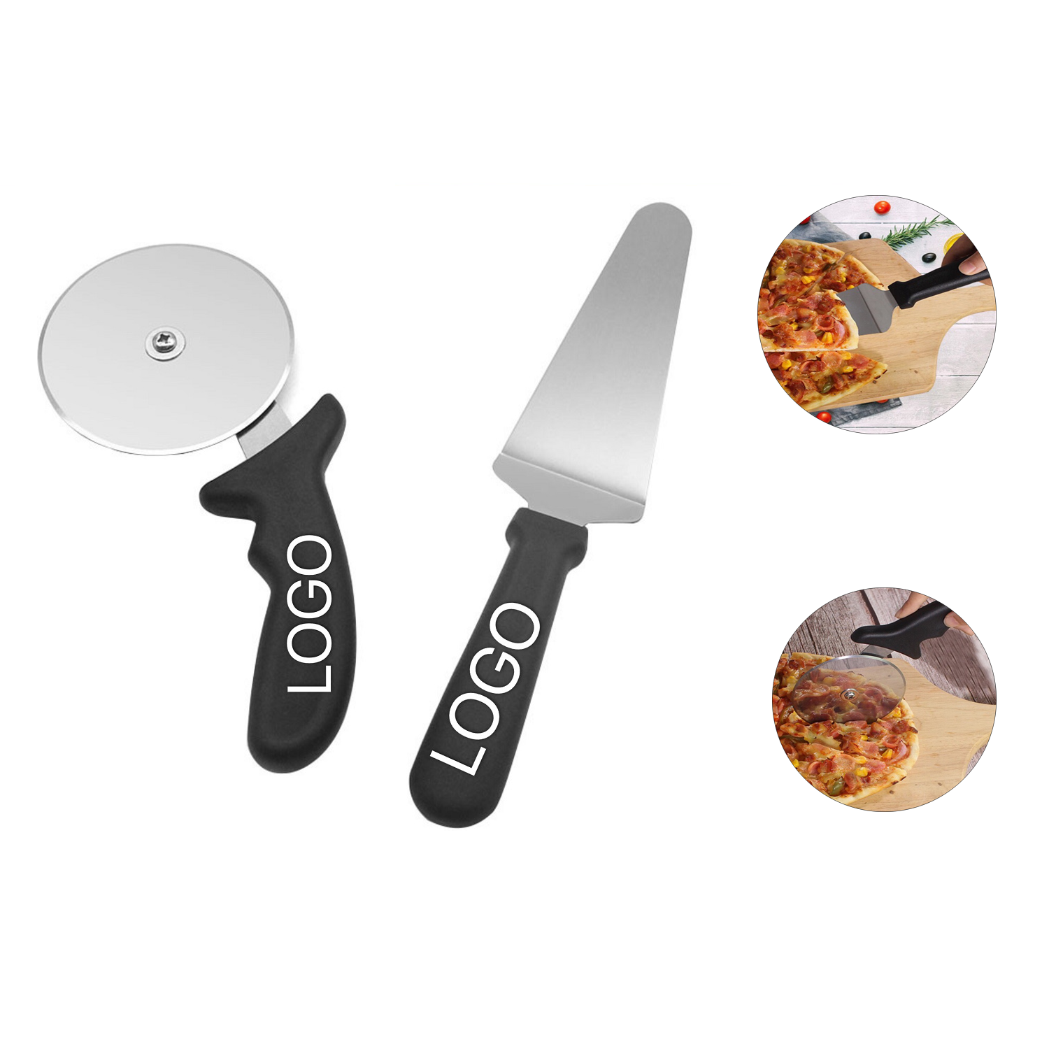 Stainless Steel Pizza Tool Set 2