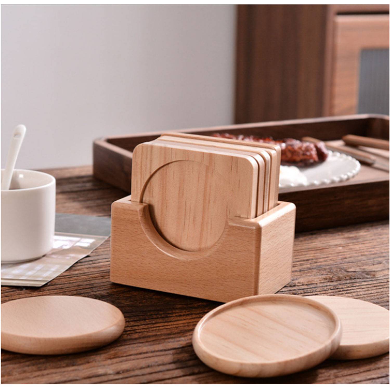 Tea Coaster Organizer Box 5