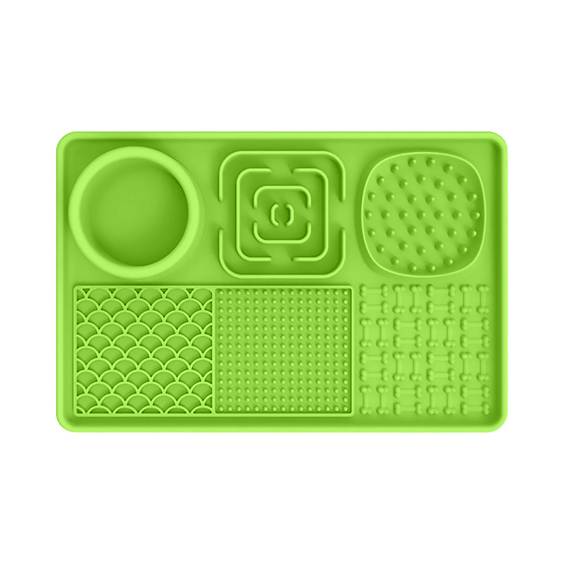 Silicone Rectangular Pet Licking Pad 8