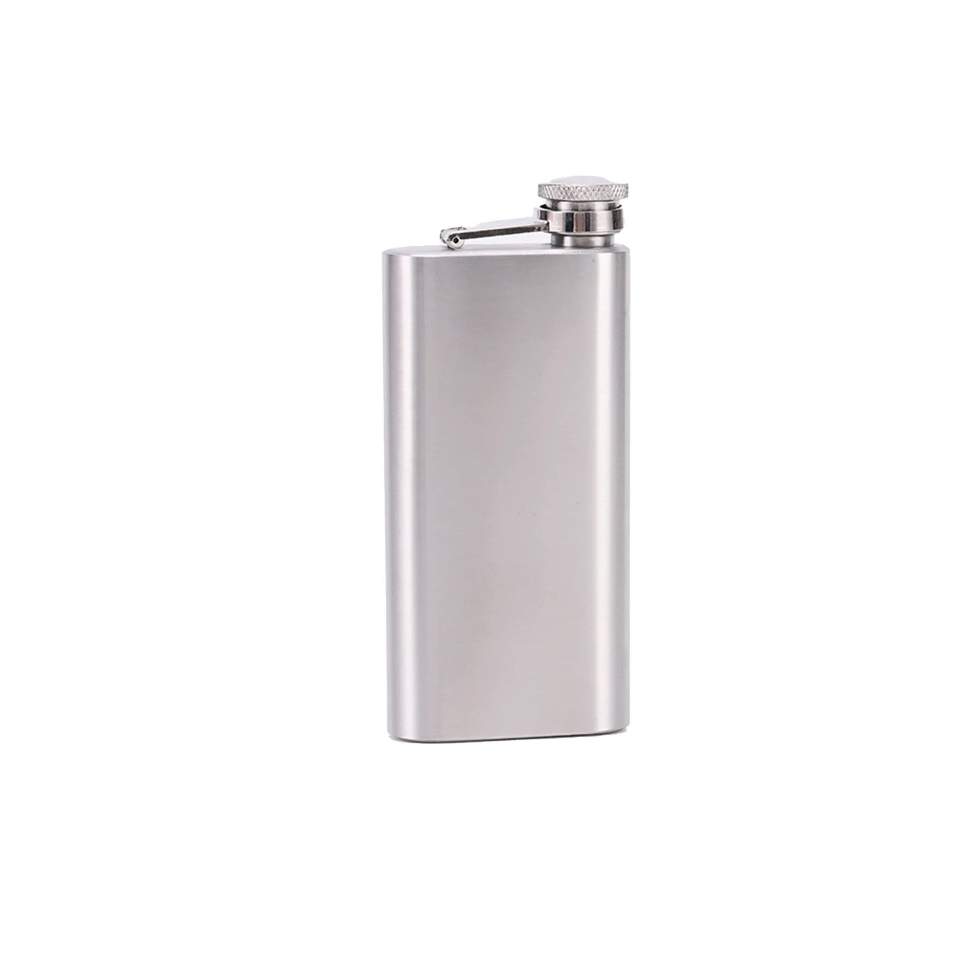 Stainless Steel Slim 6 Oz Hip Flask 7