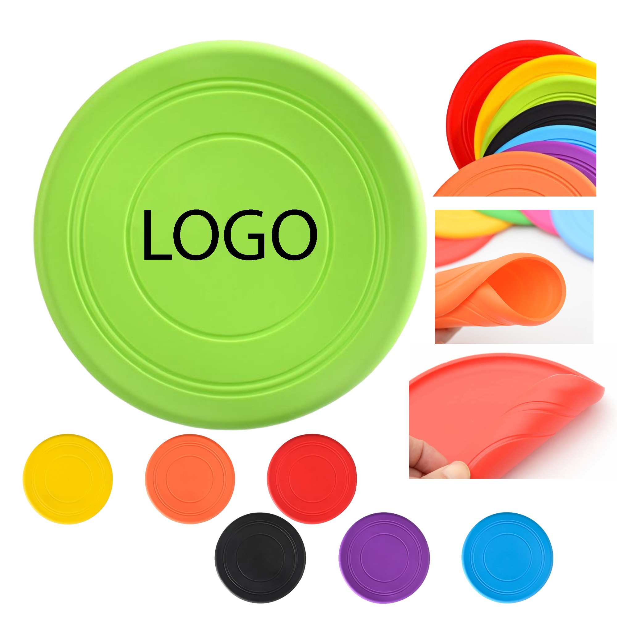 Durable Silicone Flying Disc for Dogs 7