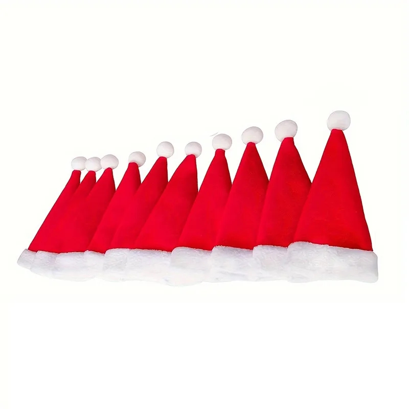 2025 Christmas Mini Santa Hat Cutlery Set Holders Tableware 3