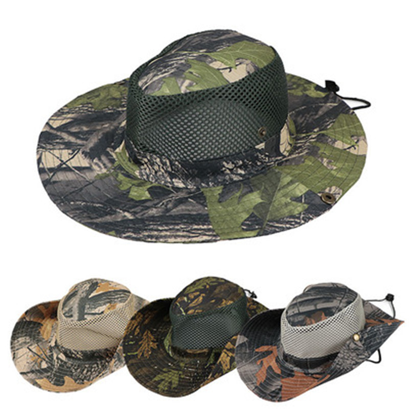 Jungle Leaf Camouflage Hat 2