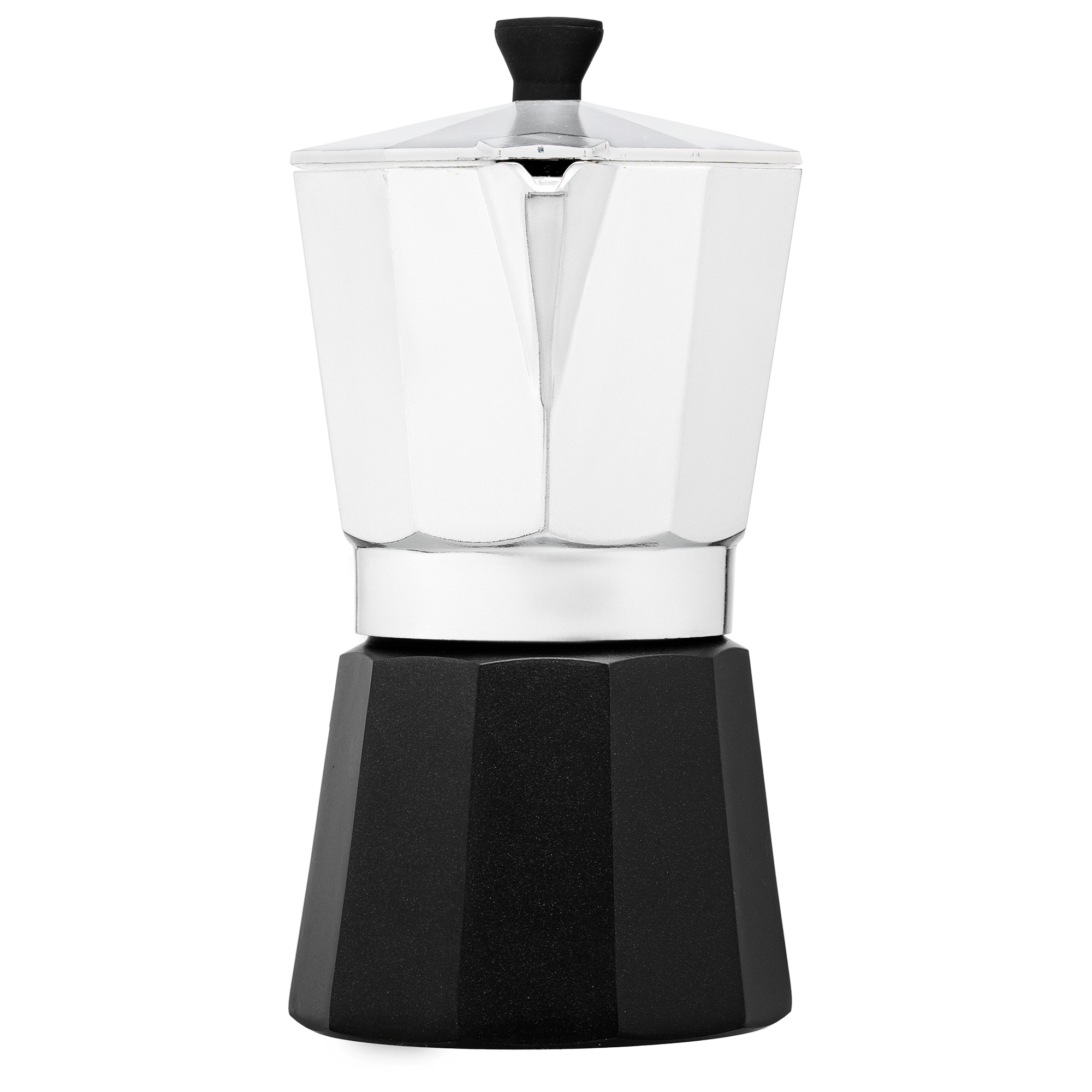 Grosche Milano Aluminum Stovetop Espresso Maker - 6-cup 1
