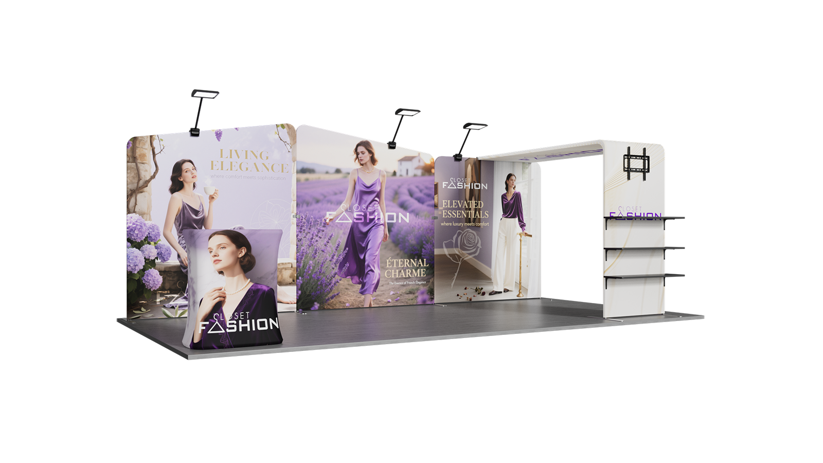 10'x20' Tradeshow Booth Kit - C Kit 2