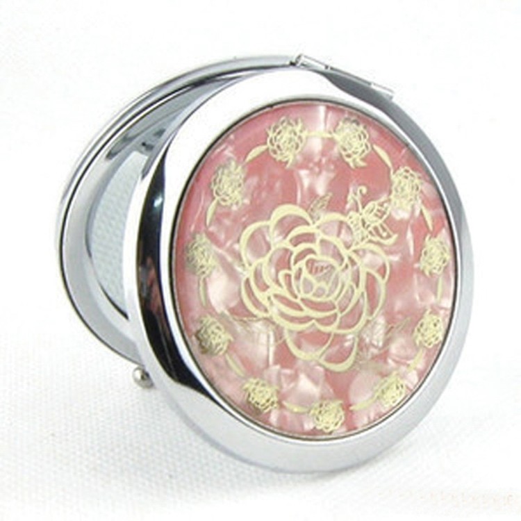 Flower Acrylic Foldable Makeup Mirror 2
