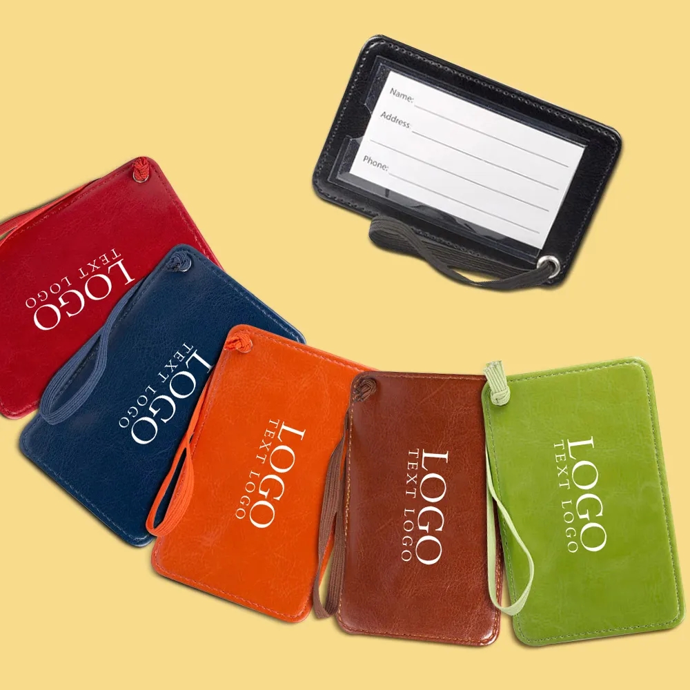Travel Luggage Tag with Clear Window 4