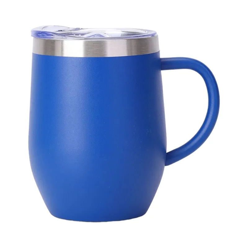 12Oz Stainless Steel Insulated Coffee Mug With Handle 5