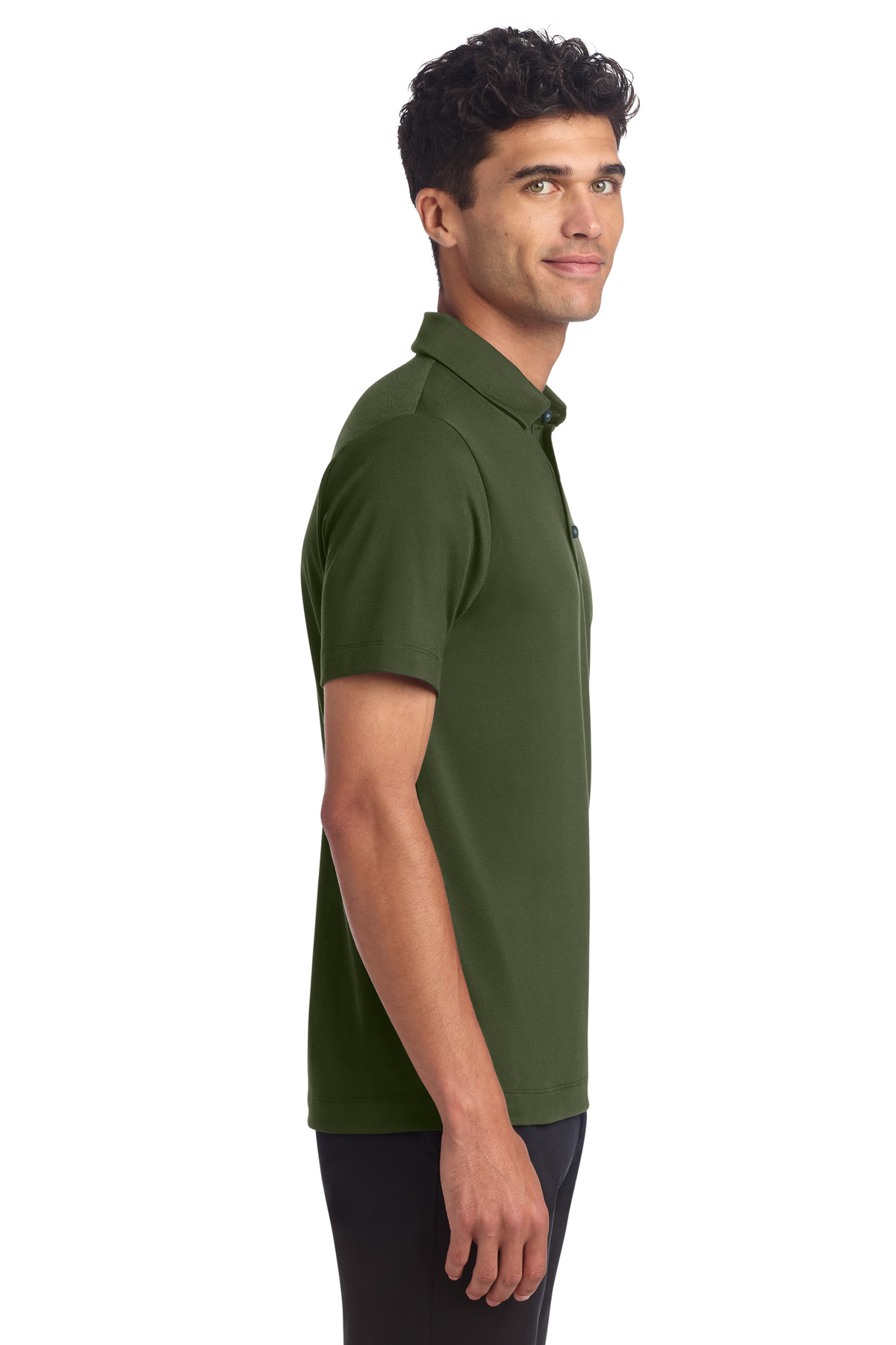 Mercer+Mettle Stretch Jersey Polo MM1014 18