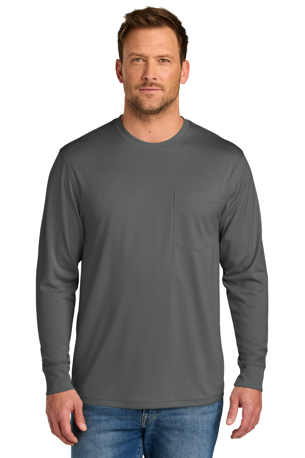 CornerStone Workwear Pro Long Sleeve Pocket Tee CS440LSP 22