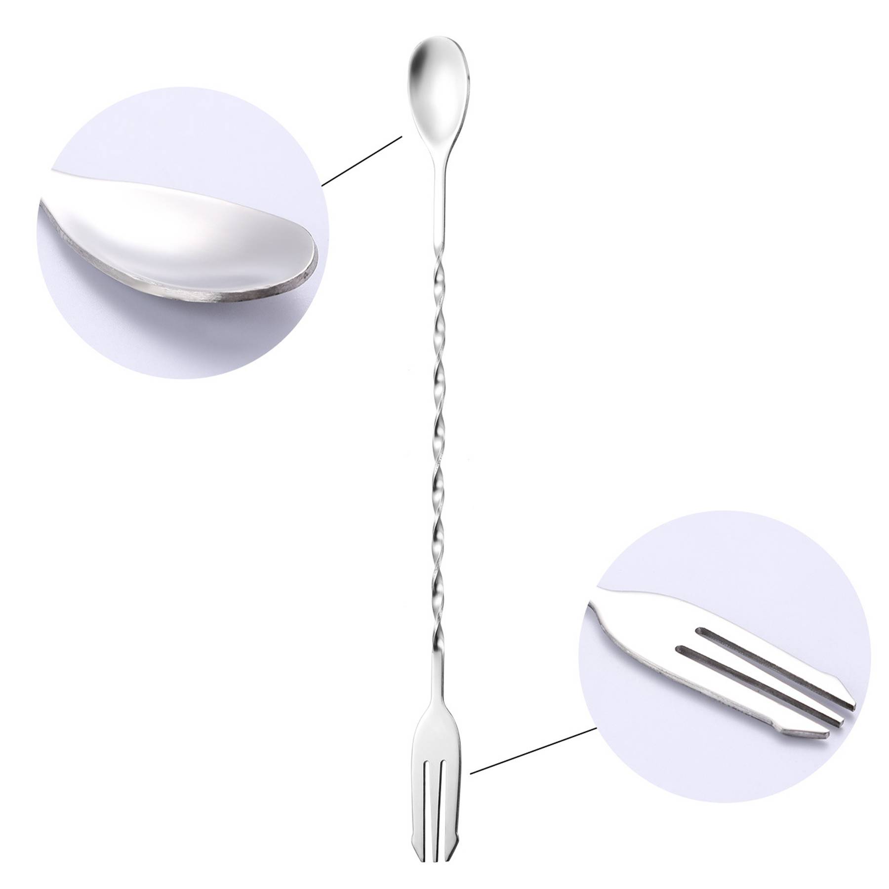 Double headed stirring spoon 3