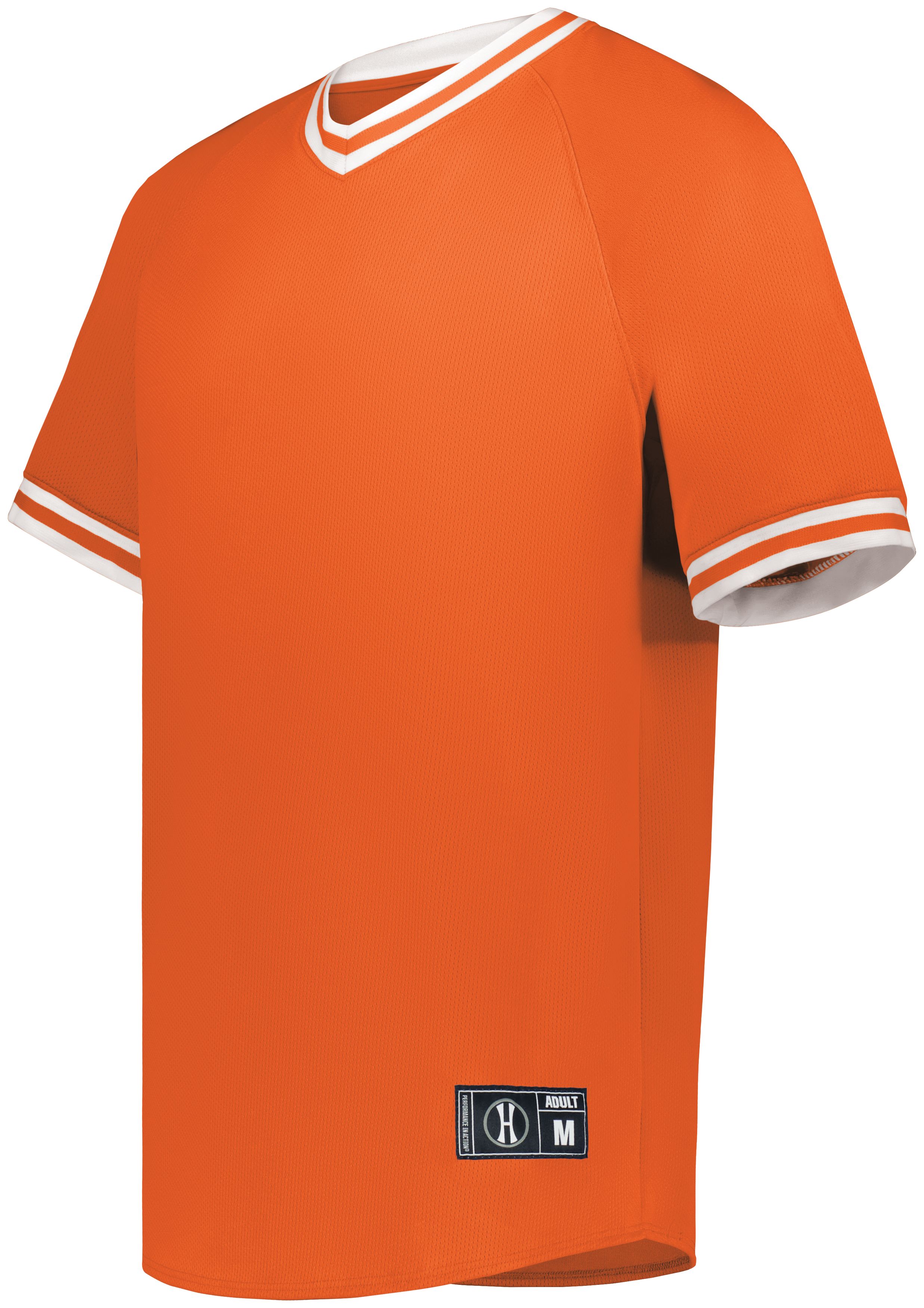 Youth Retro V-Neck Baseball Jersey 4