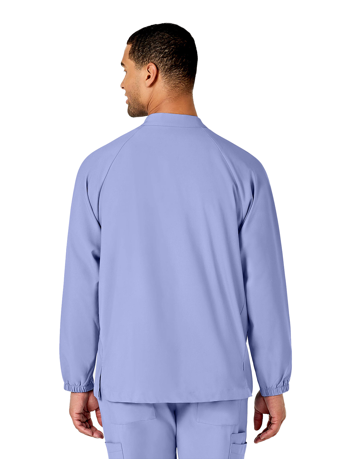 Wink - W123 - Men's Three-Pocket Zip-Front Warm-Up Jacket 18