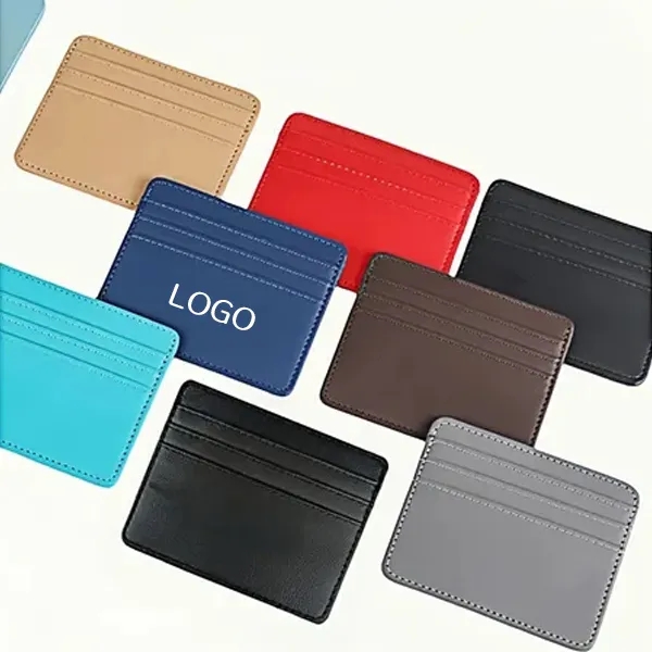 Slim PU Leather Card Holder 2