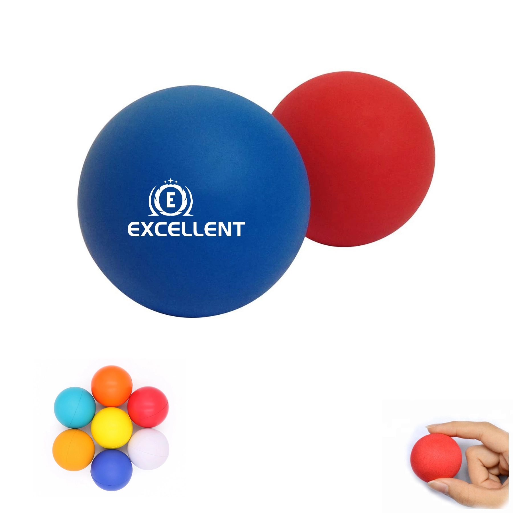 PU Custom Round Stress Ball 1
