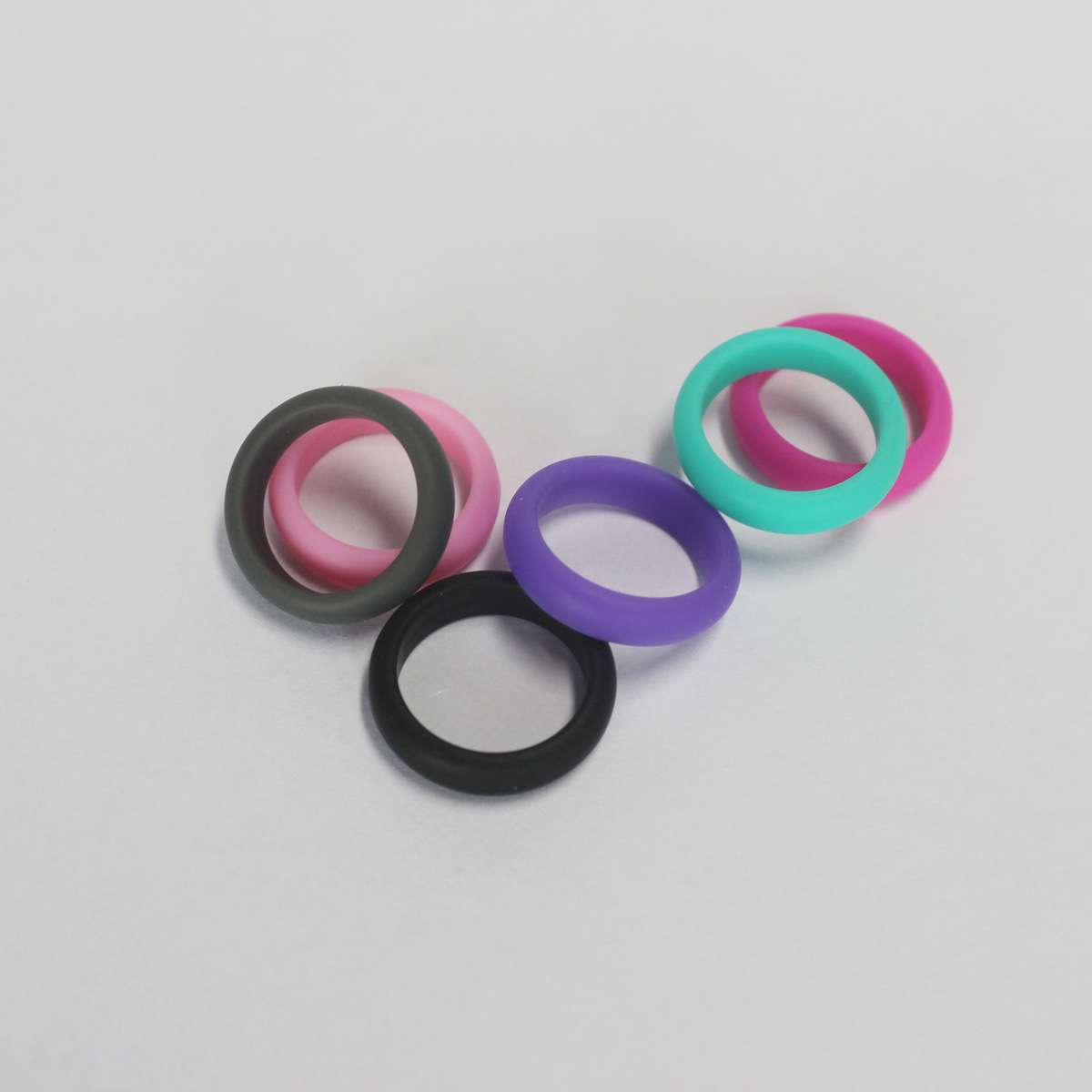 5mm Womens Fashion Silicone Ring 1