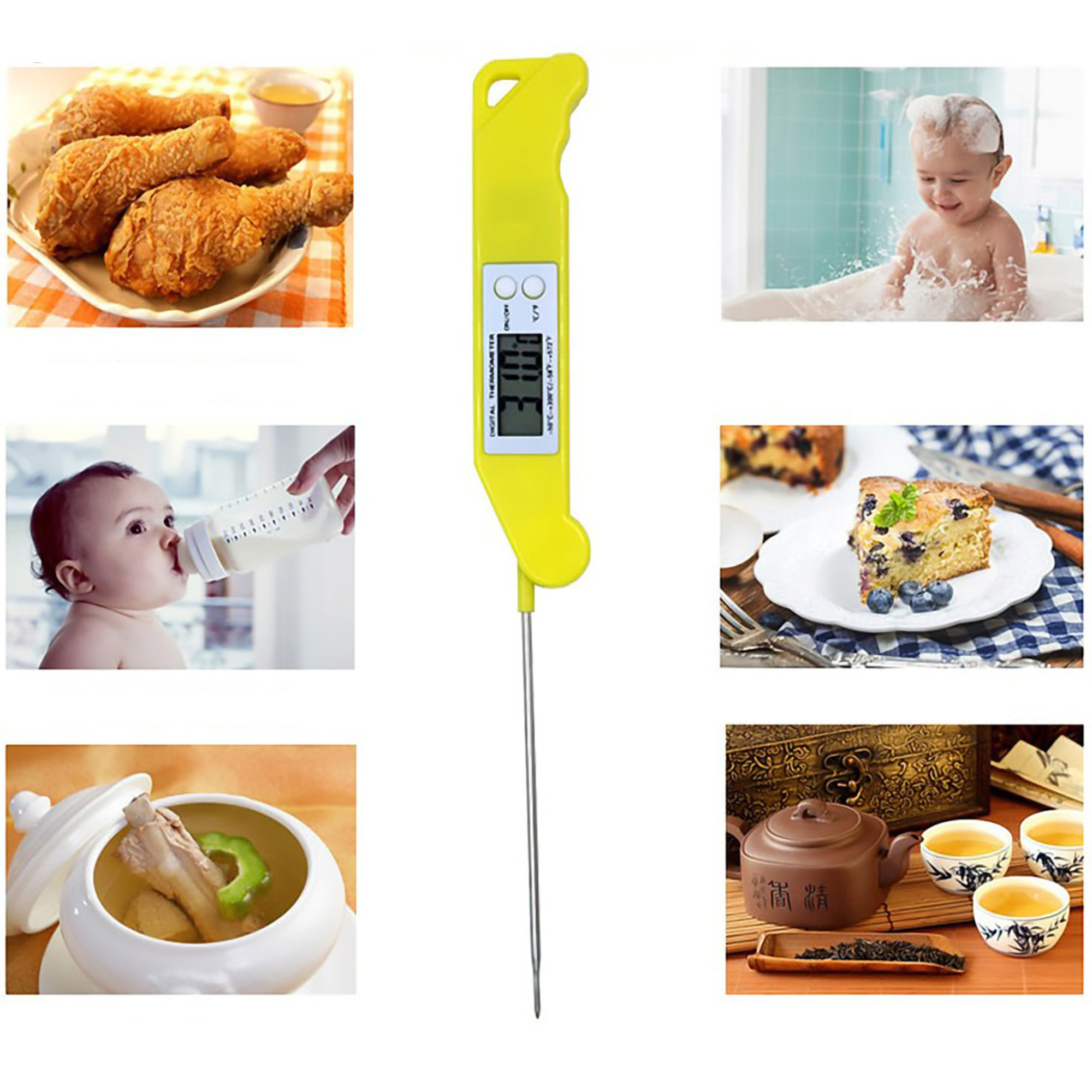 Cooking Thermometer, custom kitchen gadget with logo imprint 2