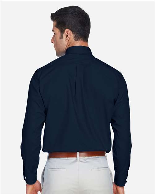 Men's Crown Collection® Broadcloth Woven Dress Shirt - D620 4