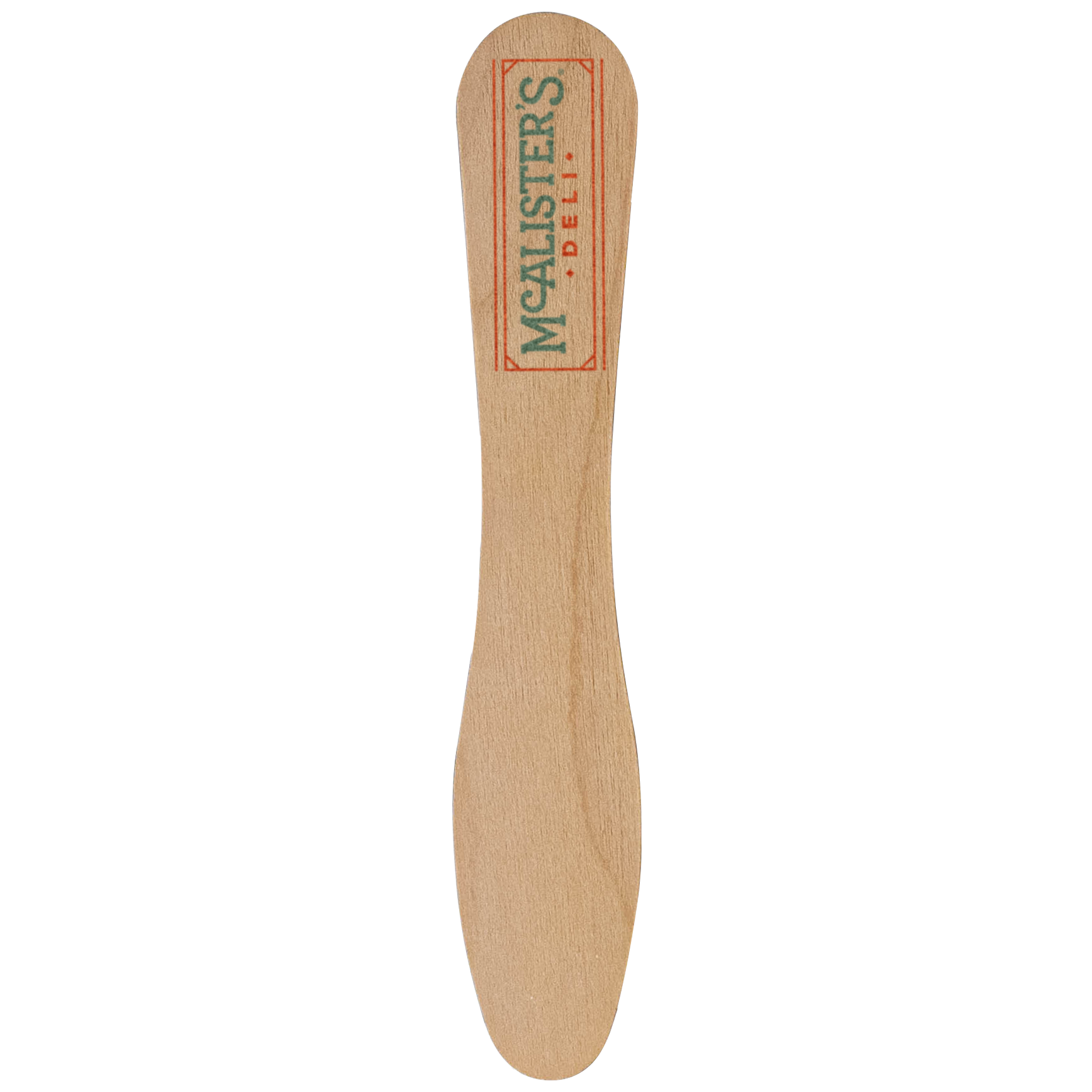 Wood Ice Cream Spoon 3.50" Digital Print 2
