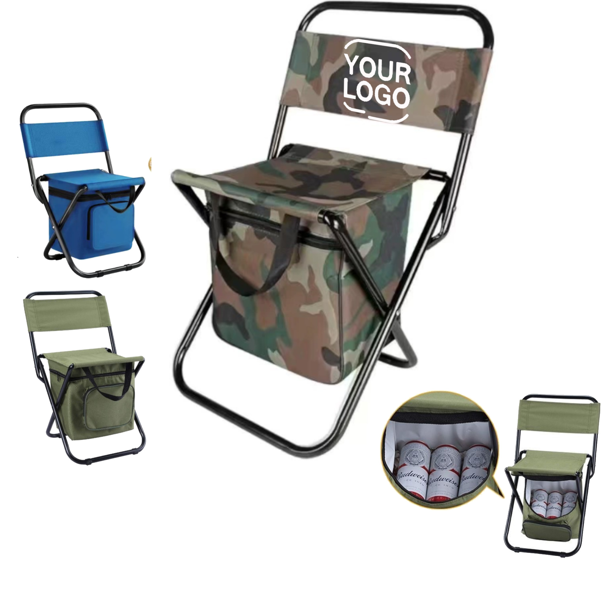 Portable Folding Chair Cooler Bag 2