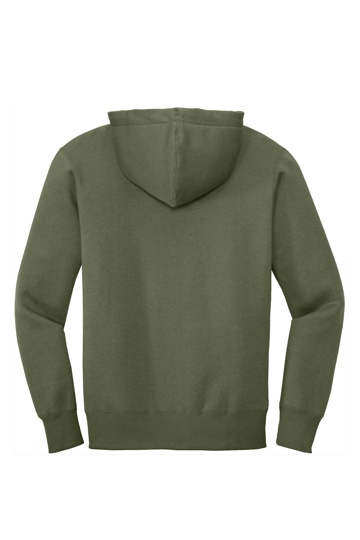 District Perfect Weight Fleece Full-Zip Hoodie DT1103 21