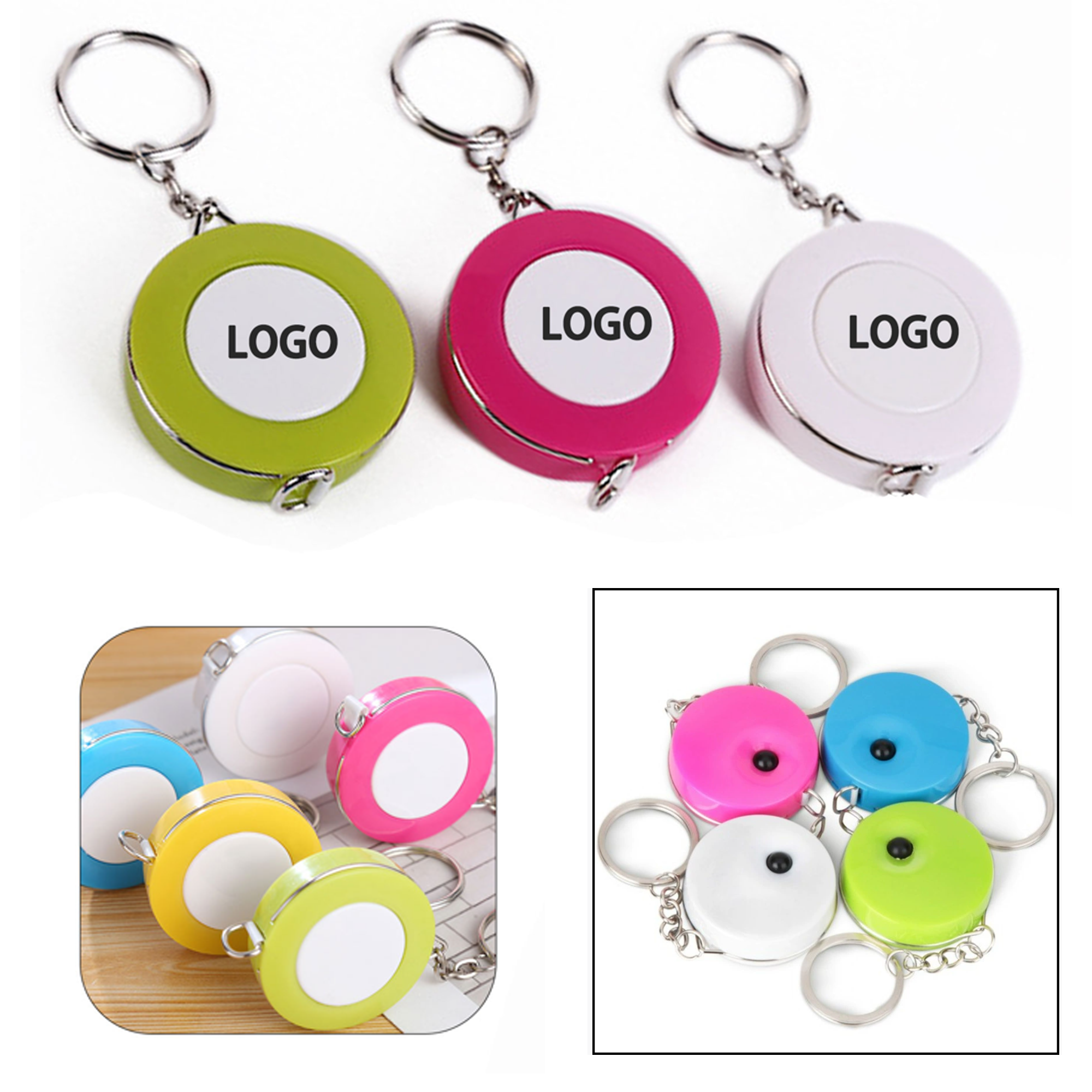 Retractable Measuring Tape Keychain 1