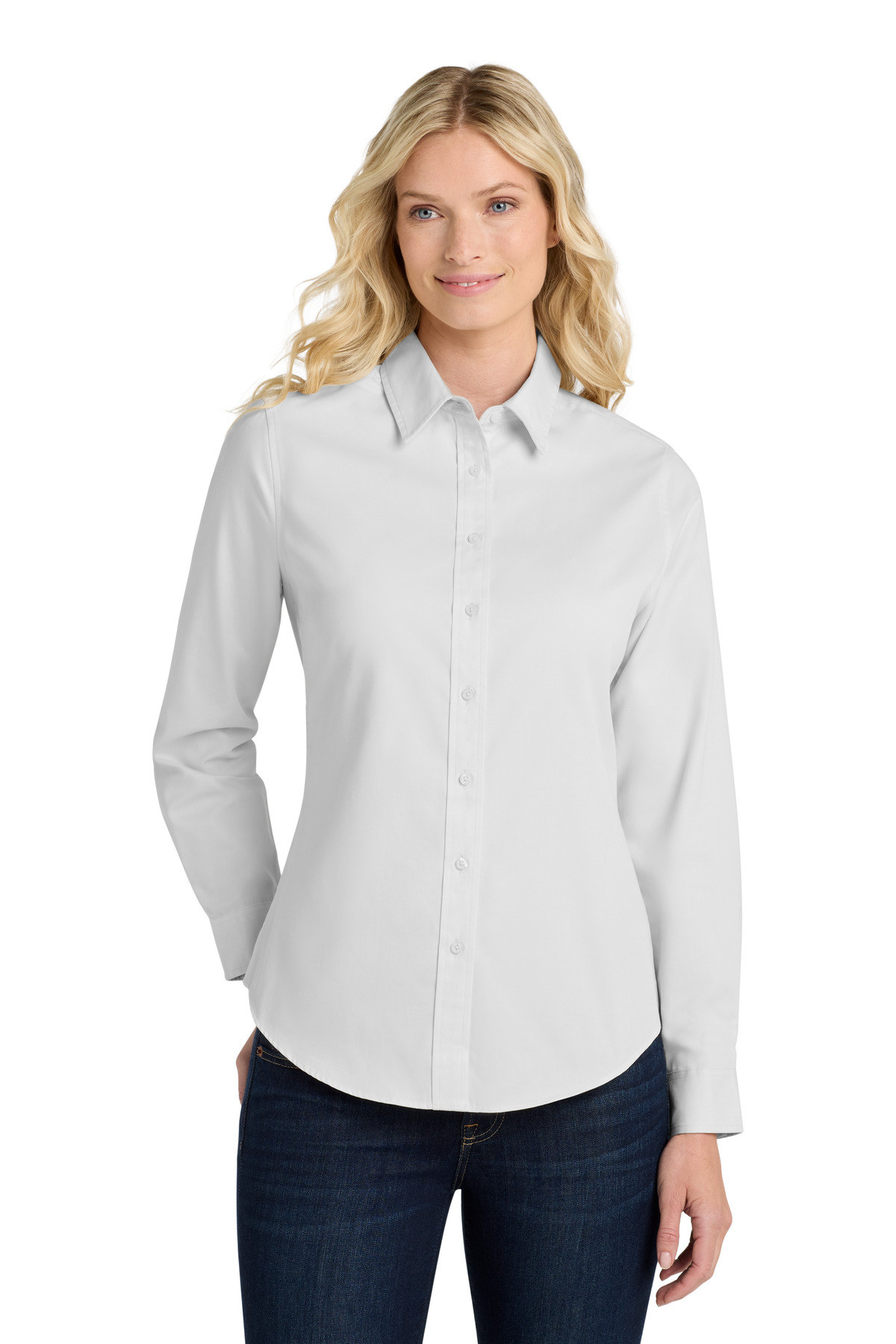 Port Authority Women's Long Sleeve Easy Care Shirt. L608 109