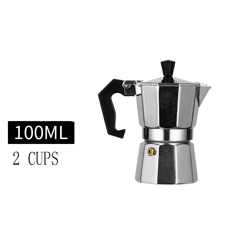 Classic Stovetop Espresso Maker W/ Great Flavored Strong Espresso---2 cups 4