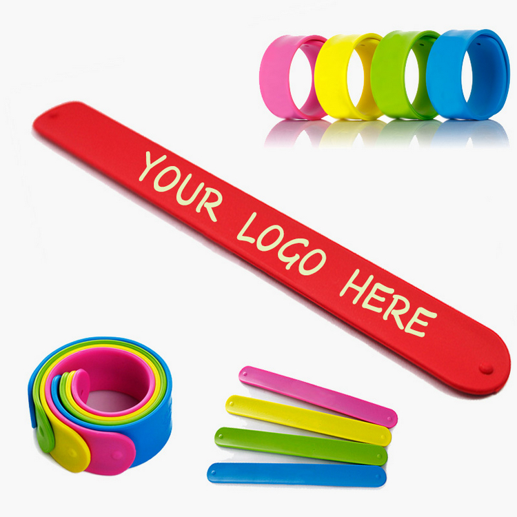 Silicone Slap Bracelet / Wristband 1