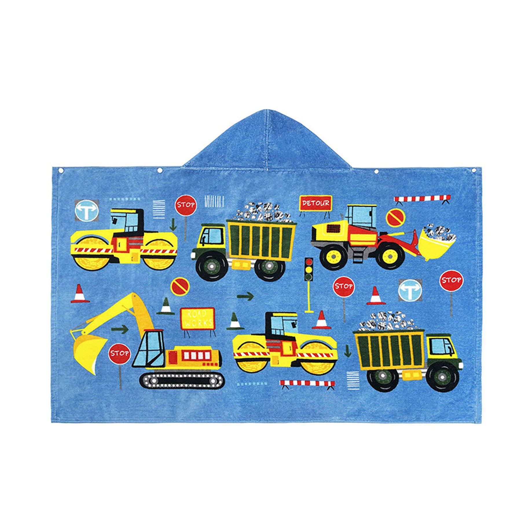 Kids Hooded Bath Beach Towel 5