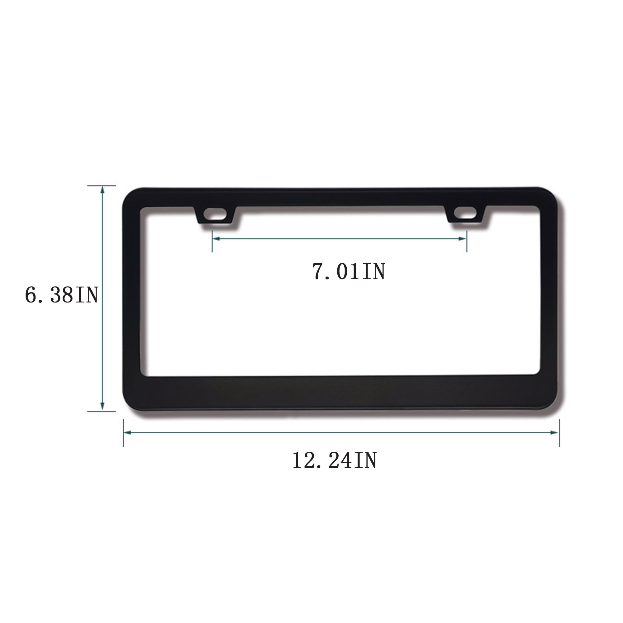 Aluminum License Plate Frame 3