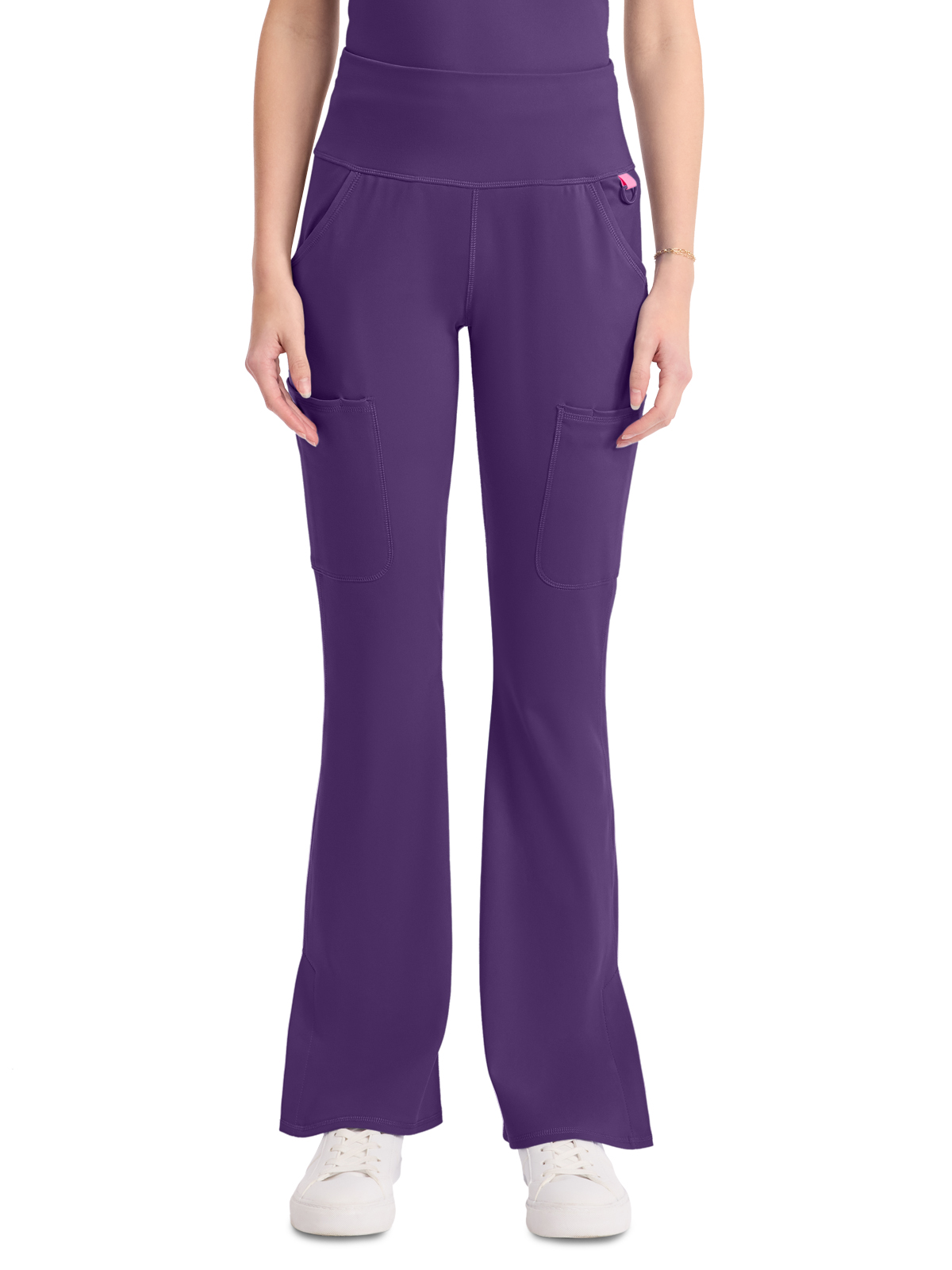 Med Couture - MC AMP KNIT - Women's 5-Pocket Flare Leg Yoga Pant 12