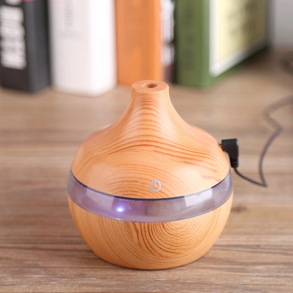 300 Ml Usb Silence Wood Grain Air Humidifier 2