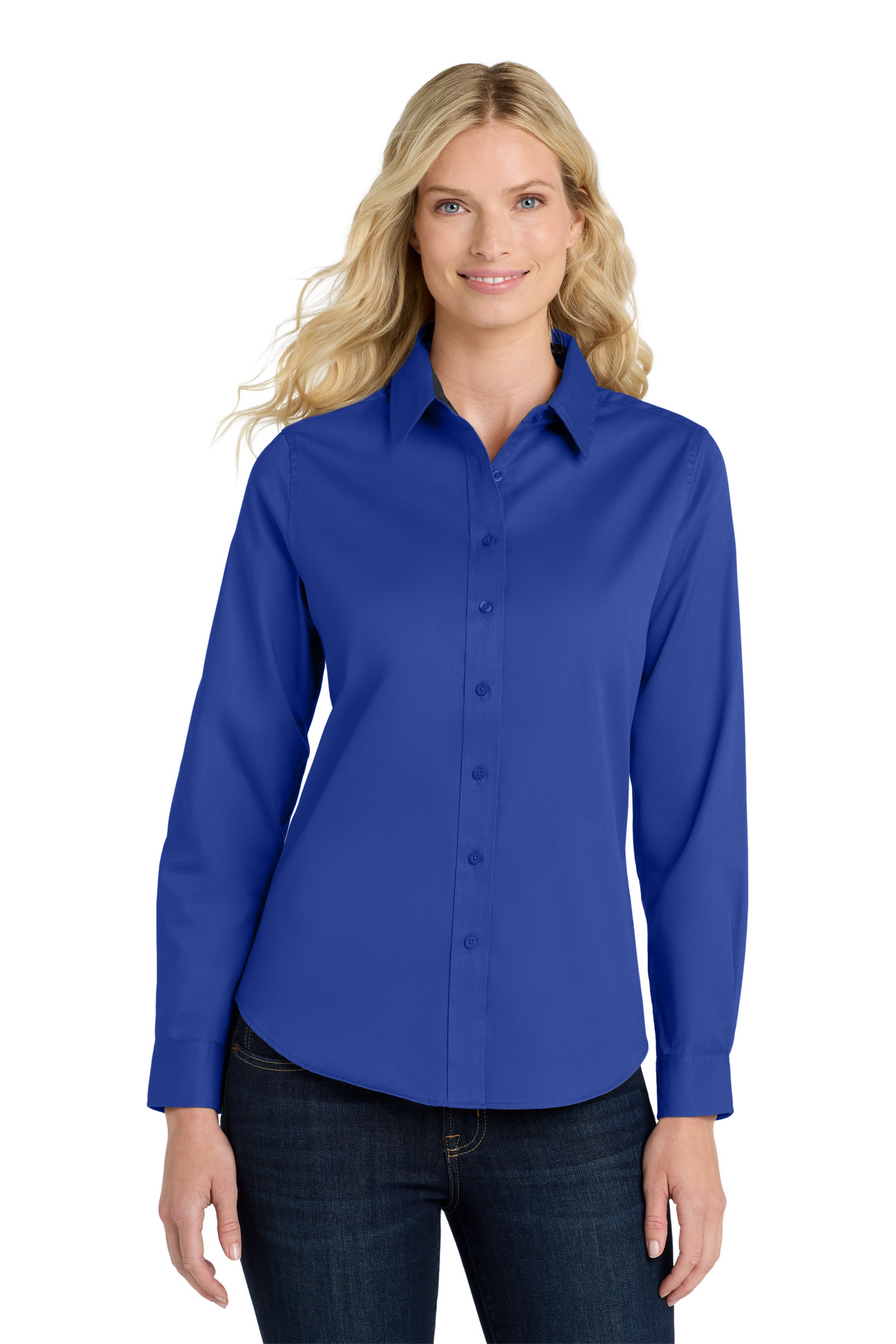 Port Authority Women's Long Sleeve Easy Care Shirt. L608 155