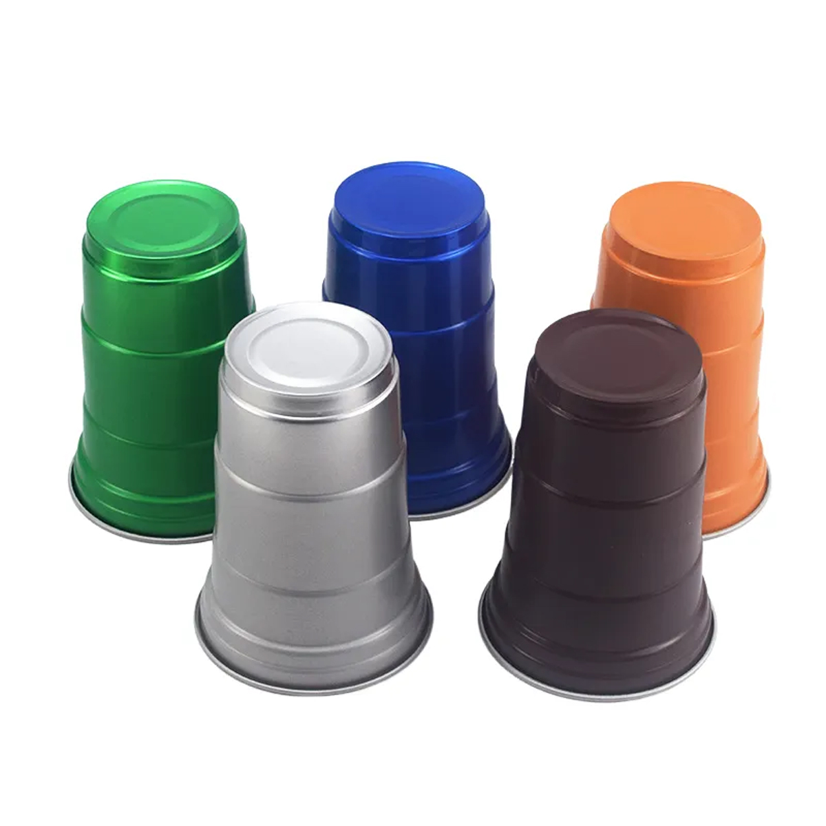 Sturdy Aluminum Party Cup with Smooth Rim 5