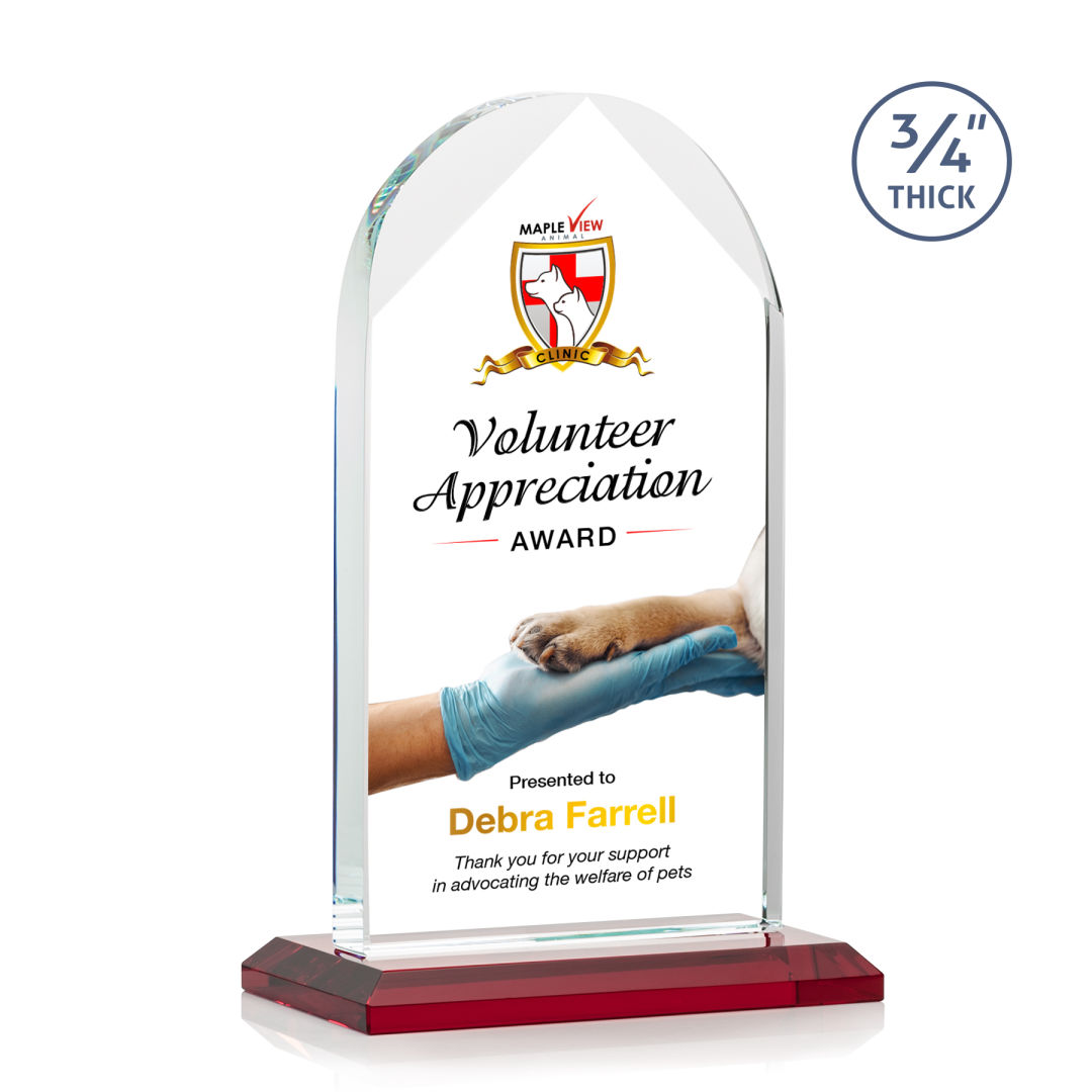 Blake VividPrint™ Award - Red 3