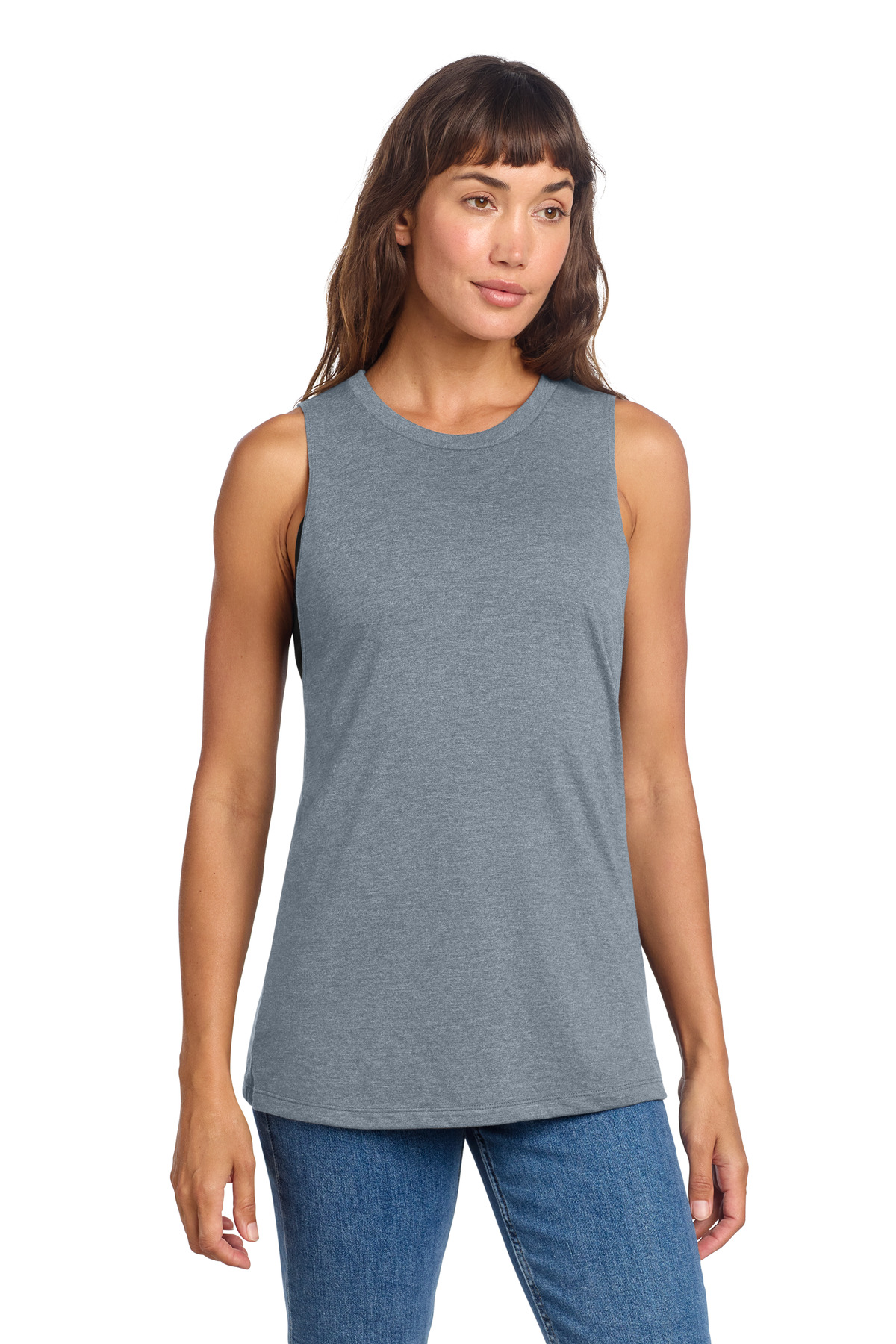 District Women's Perfect Tri Muscle Tank DT153 73