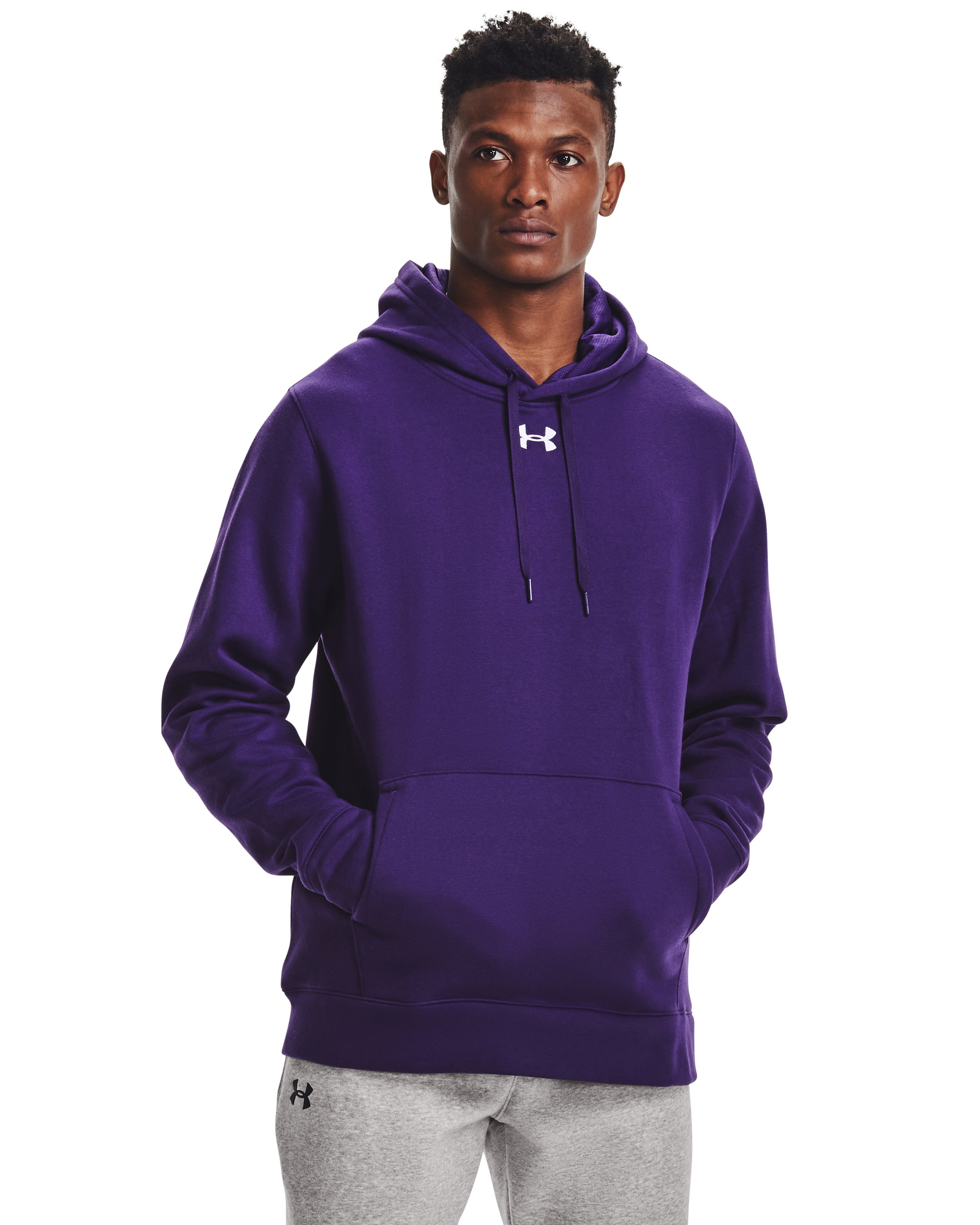 UA Hustle Fleece Men's Hoodie 13