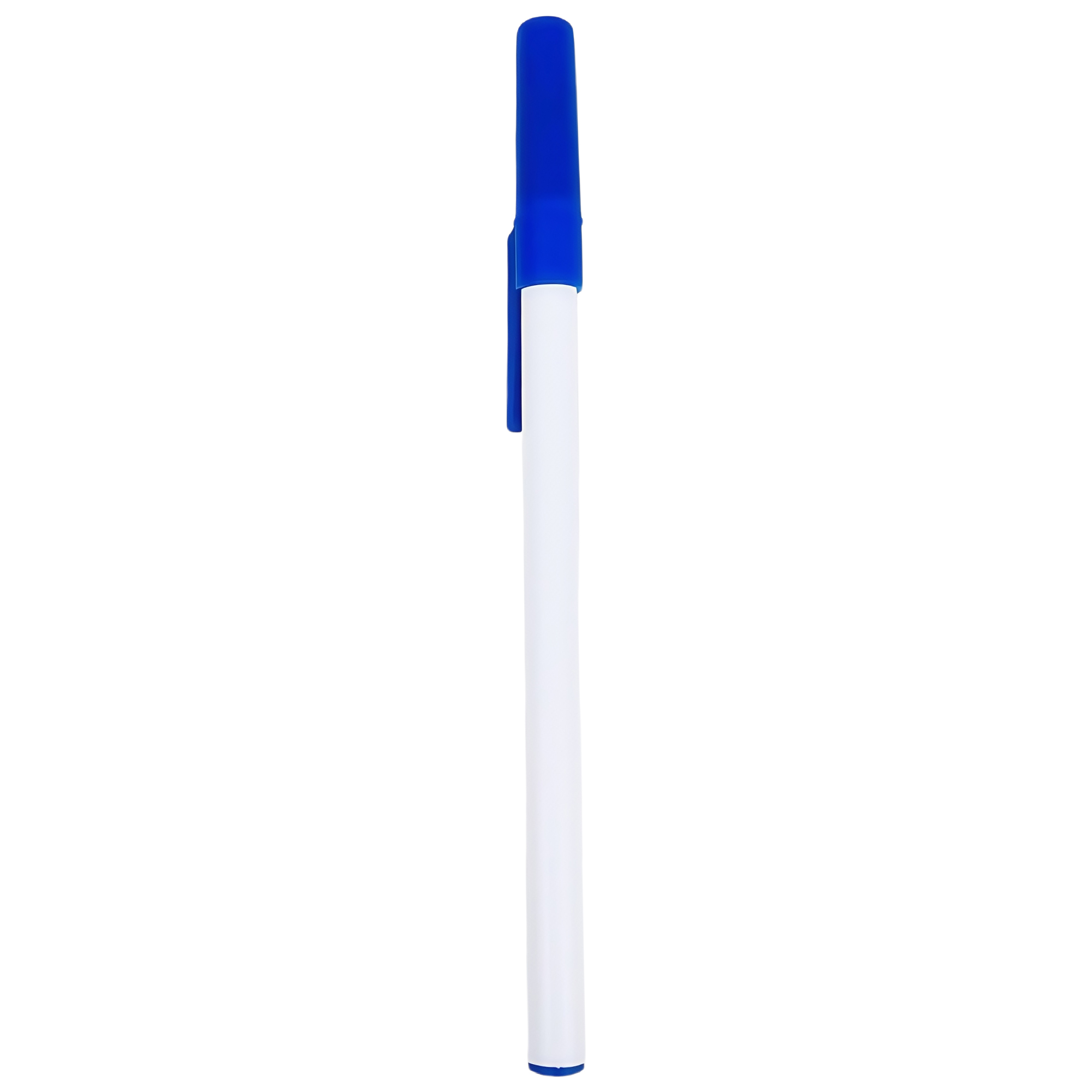 Slim White Ballpoint Pen with Non-Slip Grip for Office 5