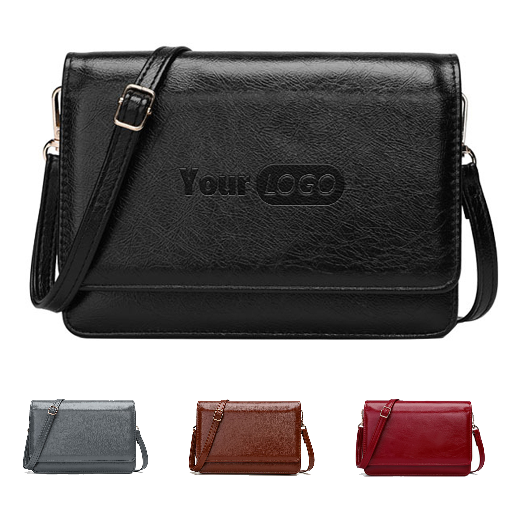 PU Crossbody Cellphone Bag Little Purse for Women 2