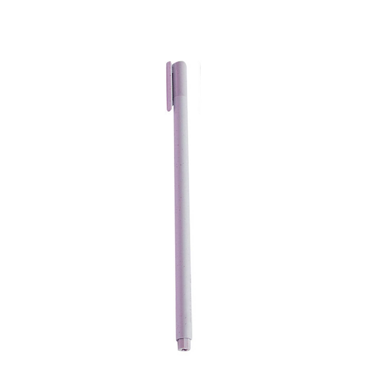 Cap Action Wheat Straw Ballpoint Pen 6