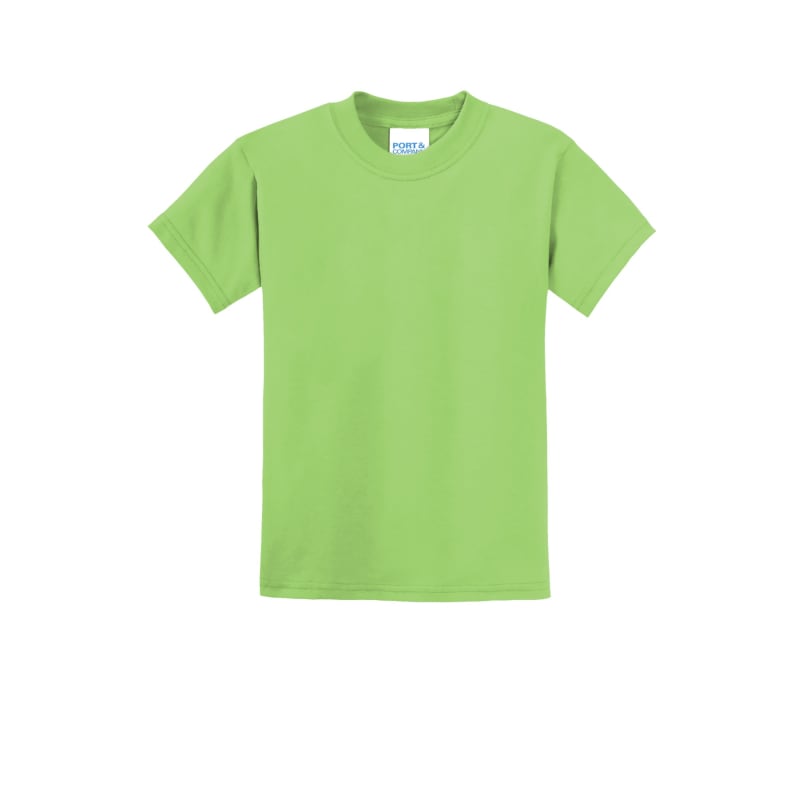 Port & Company - Youth Core Blend Tee. 5