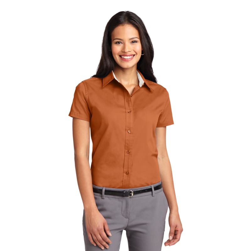 Port Authority Ladies Short Sleeve Easy Care Shirt. 53
