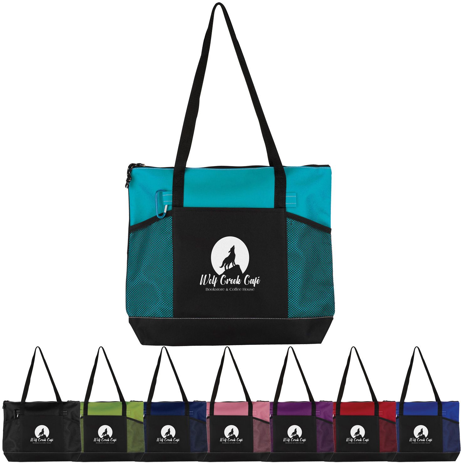 PREMIUM ZIPPERED TOTE 11