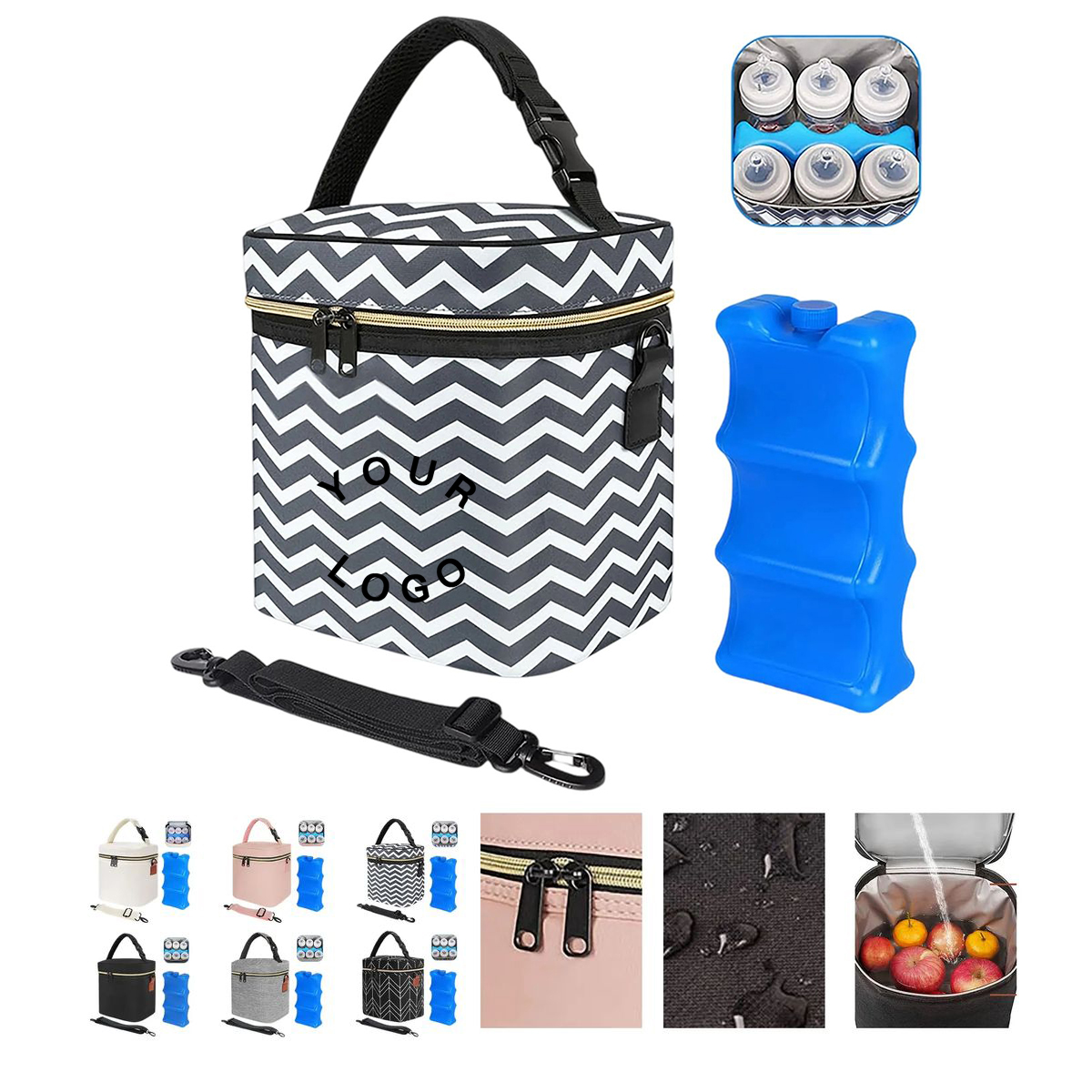 Oxford Baby Bottle Cooler Bag 8