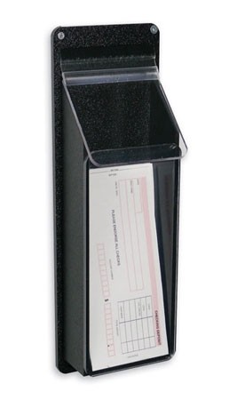 Magnetic Exterior 1-Pocket Pamphlet Dispenser