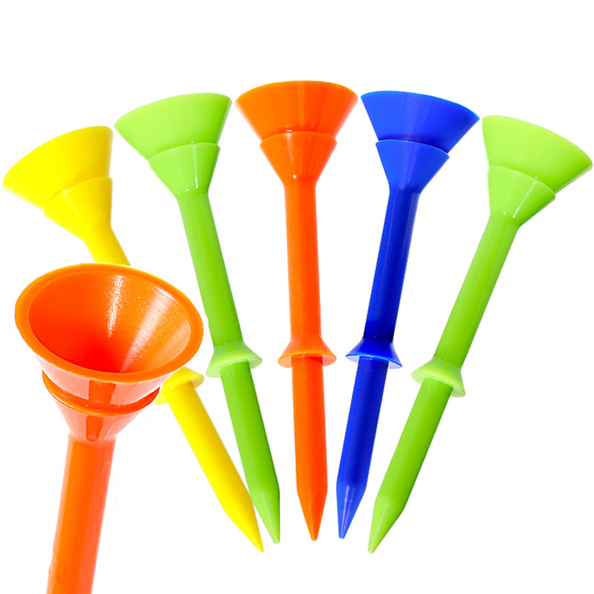 Premium Plastic Oversized Golf Tees 3-1/4" 8