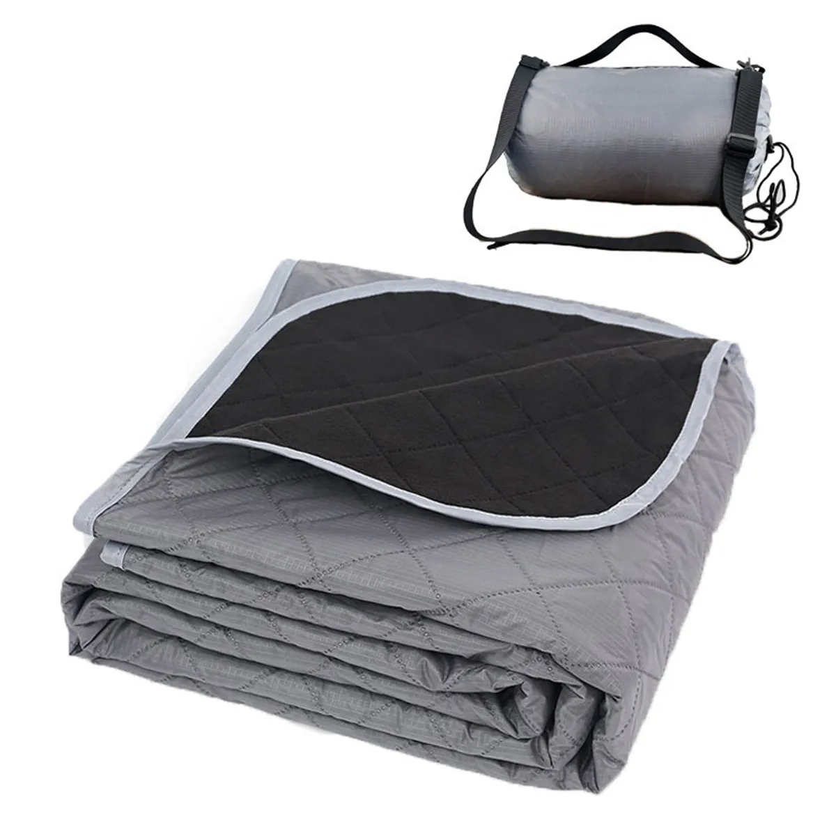 Outdoor Foldable Waterproof Camping Blanket with Storage Bag 4