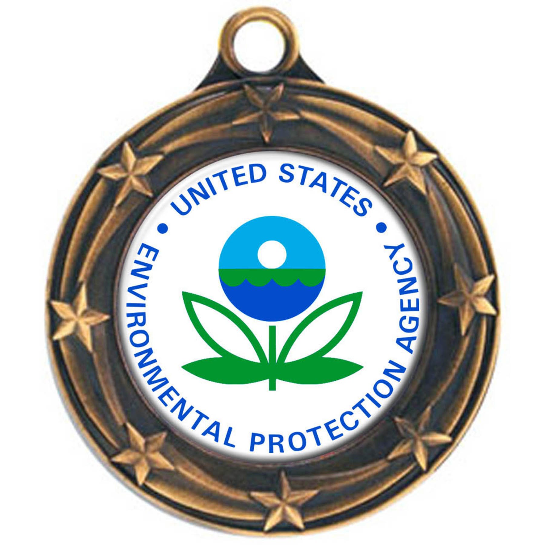 Digistock Medals: Shooting Star Border with 1 1/4" DIA Insert 3