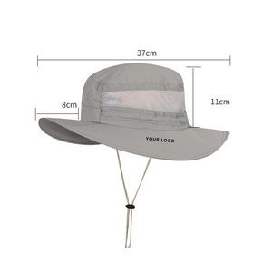Fishing Hats Upf50+ Uv Protection Bucket Beach Mesh Sun Cap 2